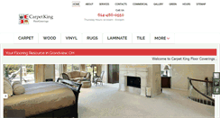 Desktop Screenshot of carpetkingfloorcoverings.com